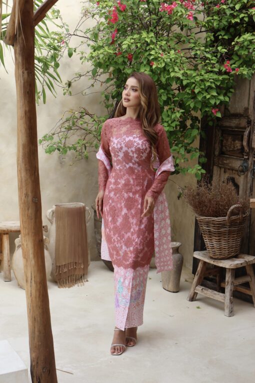 Kurung Melina Blush Pink