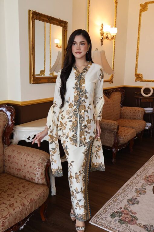 Mekar Blossom Cream Blue