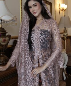 Selendang Lace New Rose Gold