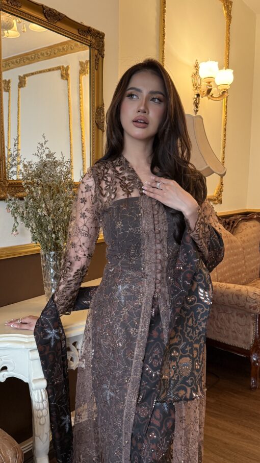 Mawar Glitter Dark Brown - Image 2