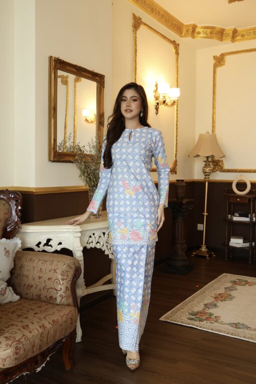 Kurung Mekar Blue