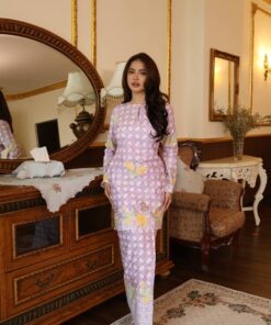 Kurung Mekar Pastel Lilac