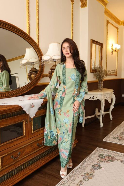 Kebaya Putri Dusty Green