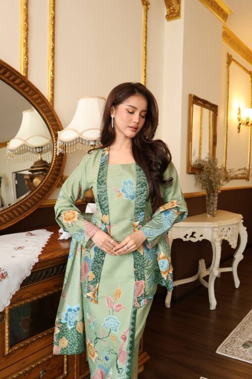 Kebaya Putri Dusty Green - Image 2