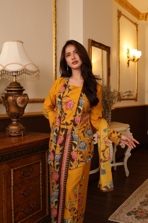 Kebaya Putri Mustard - Image 2
