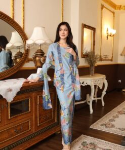 Kebaya Putri Dusty Blue