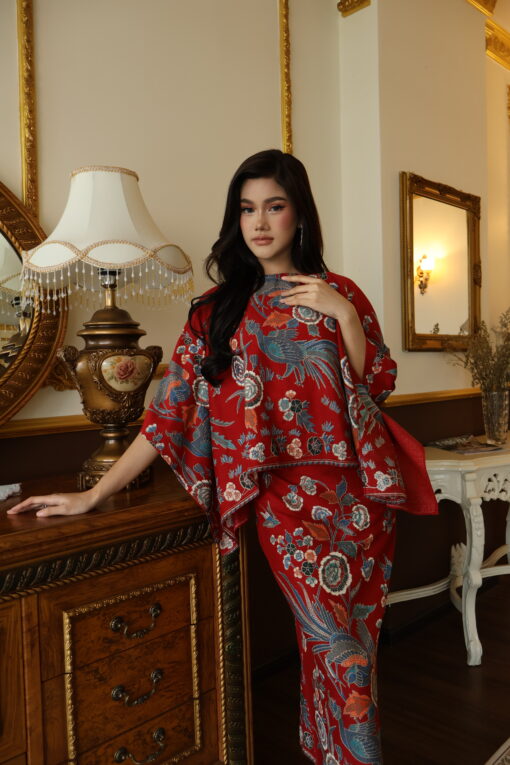 Kurung Ayu Red - Image 2