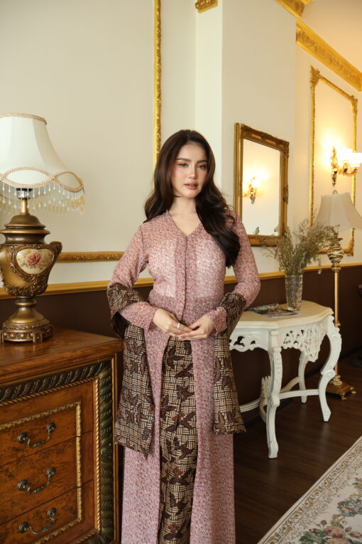 Kebaya Sabella Nude Rose - Image 2