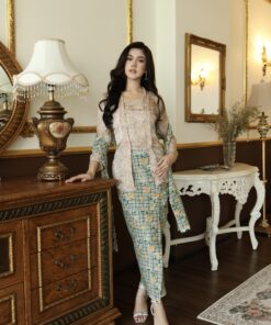 Kebaya Sally Cream Green