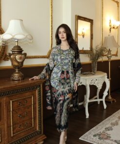 Kebaya Sally Green Blue