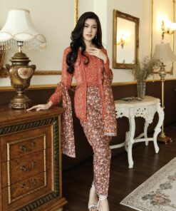 Kebaya Sally Red Orange