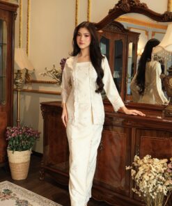 Kebaya Marria Soft Ivory