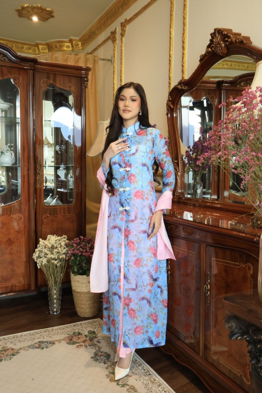 Kebaya Sabella Limited Edition - Dusty Blue