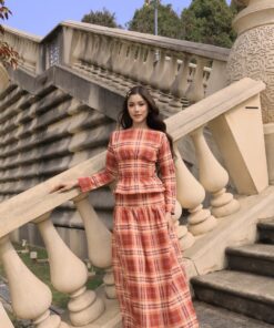 Thea Dress - Burn Orange